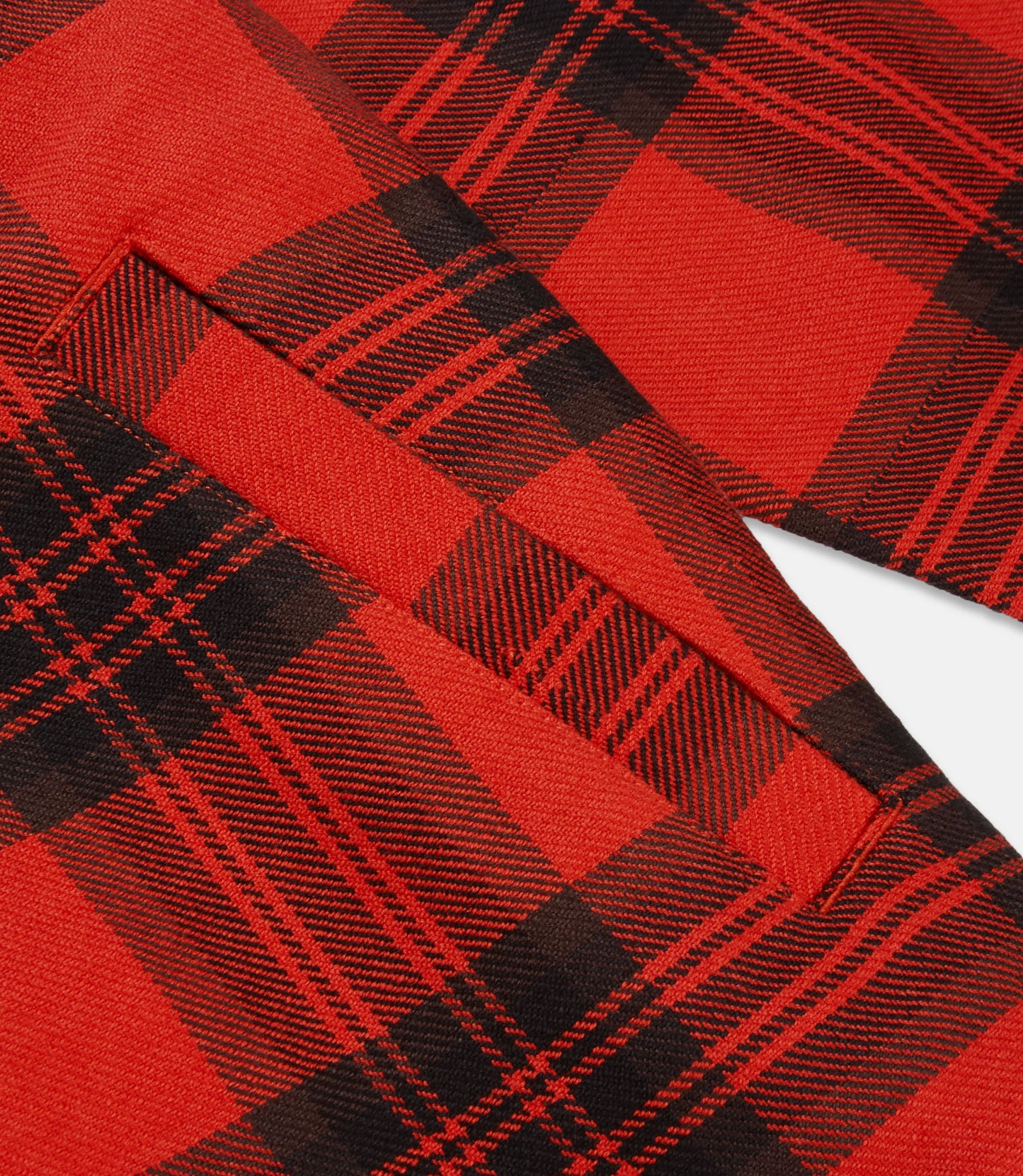 10Deep - Flannel Men's Coach's Jacket, Red