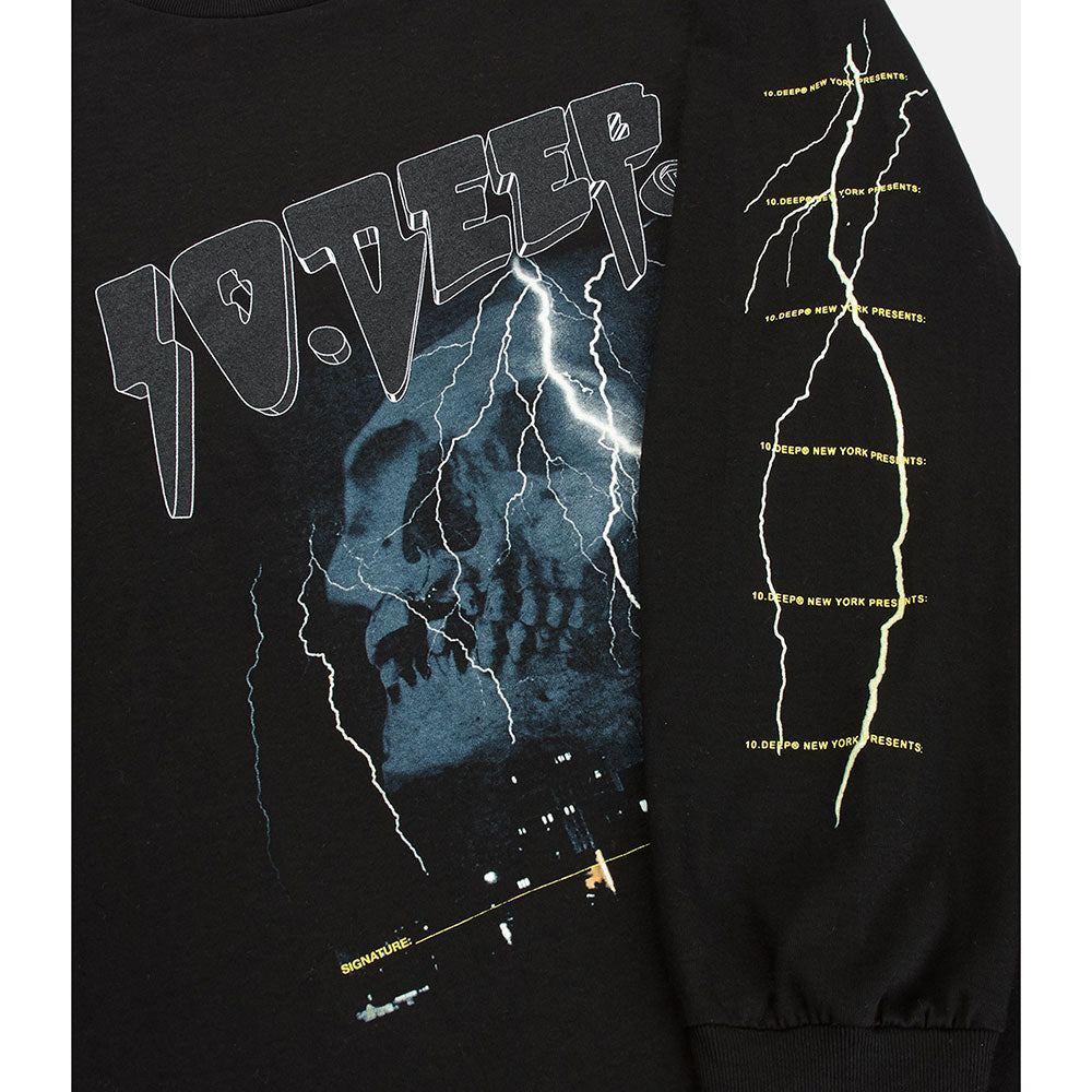 10Deep - Dystopia Men's L/S Tee, Black