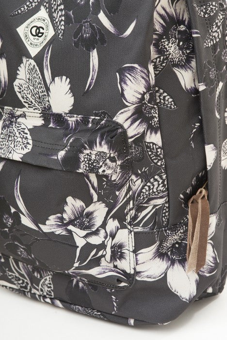 OBEY - Dark Orchid Backpack, Black Multi - The Giant Peach