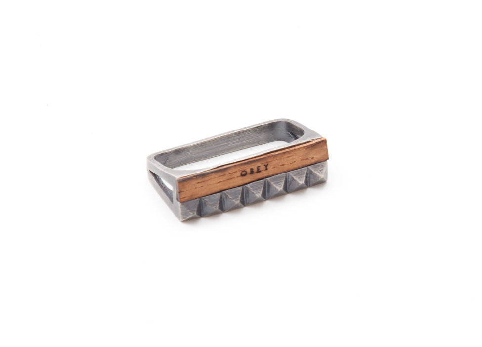 OBEY - Piet Ring, Antique Silver - The Giant Peach