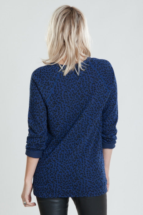 OBEY - Echo Mountain Women's Sweatshirt, Cobalt - The Giant Peach