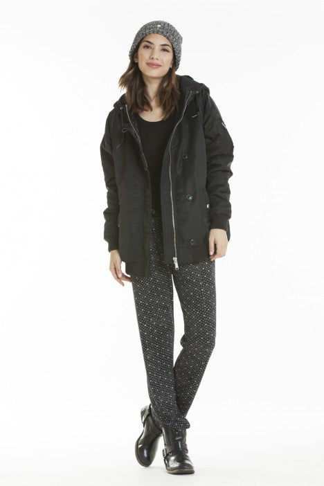 OBEY - Ace Women's Jacket, Black - The Giant Peach