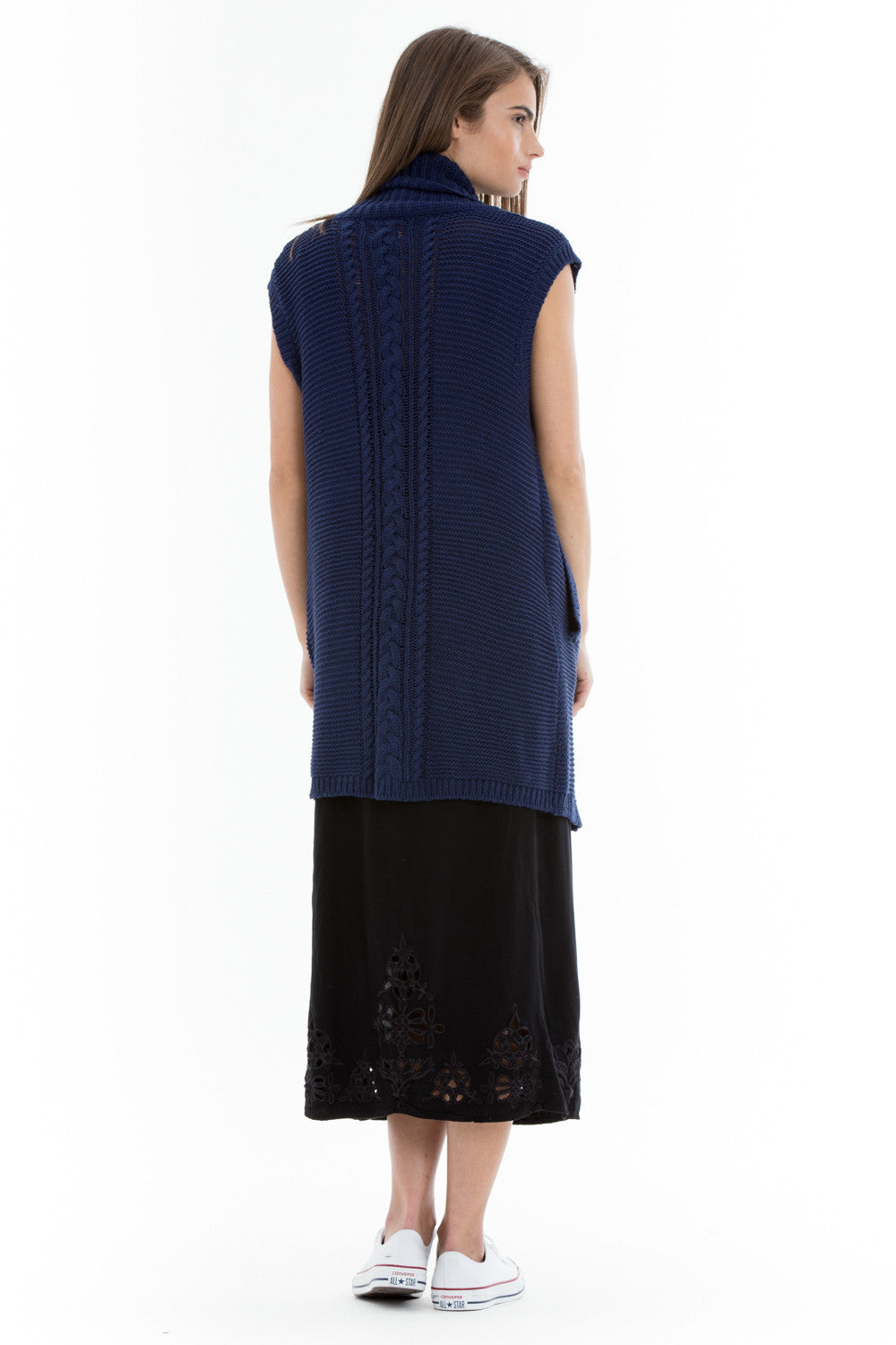 OBEY - Leila Women's Wrap, Navy - The Giant Peach