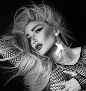 Hello Drama - Drip Drop 1 Single Earring, Black - The Giant Peach