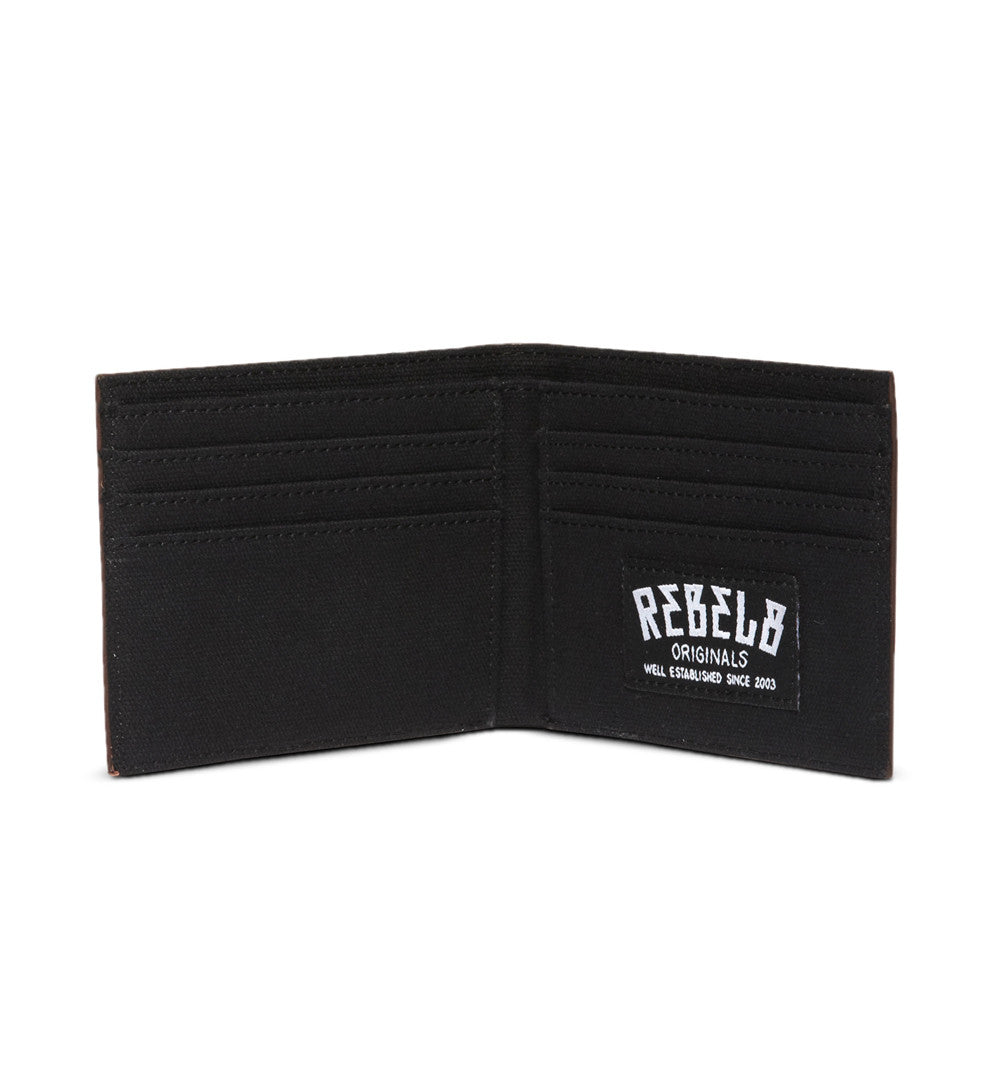 REBEL8 - Standard Issue Leather Wallet, Brown - The Giant Peach - 2
