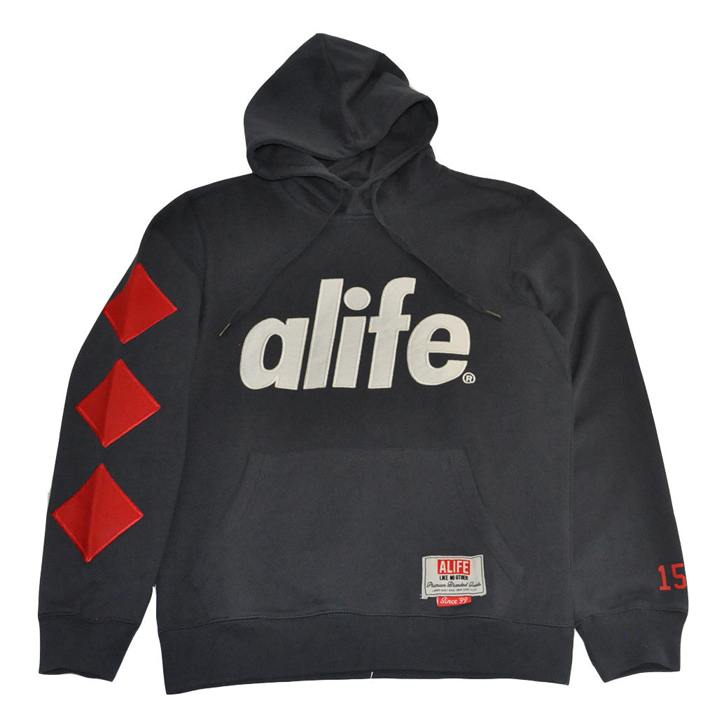 Alife - 3D Alife Men's Hoodie, Eclipse Blue - The Giant Peach