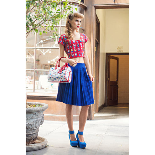 JapanLA x Hello Kitty - 40th Crop Tee, Red - The Giant Peach