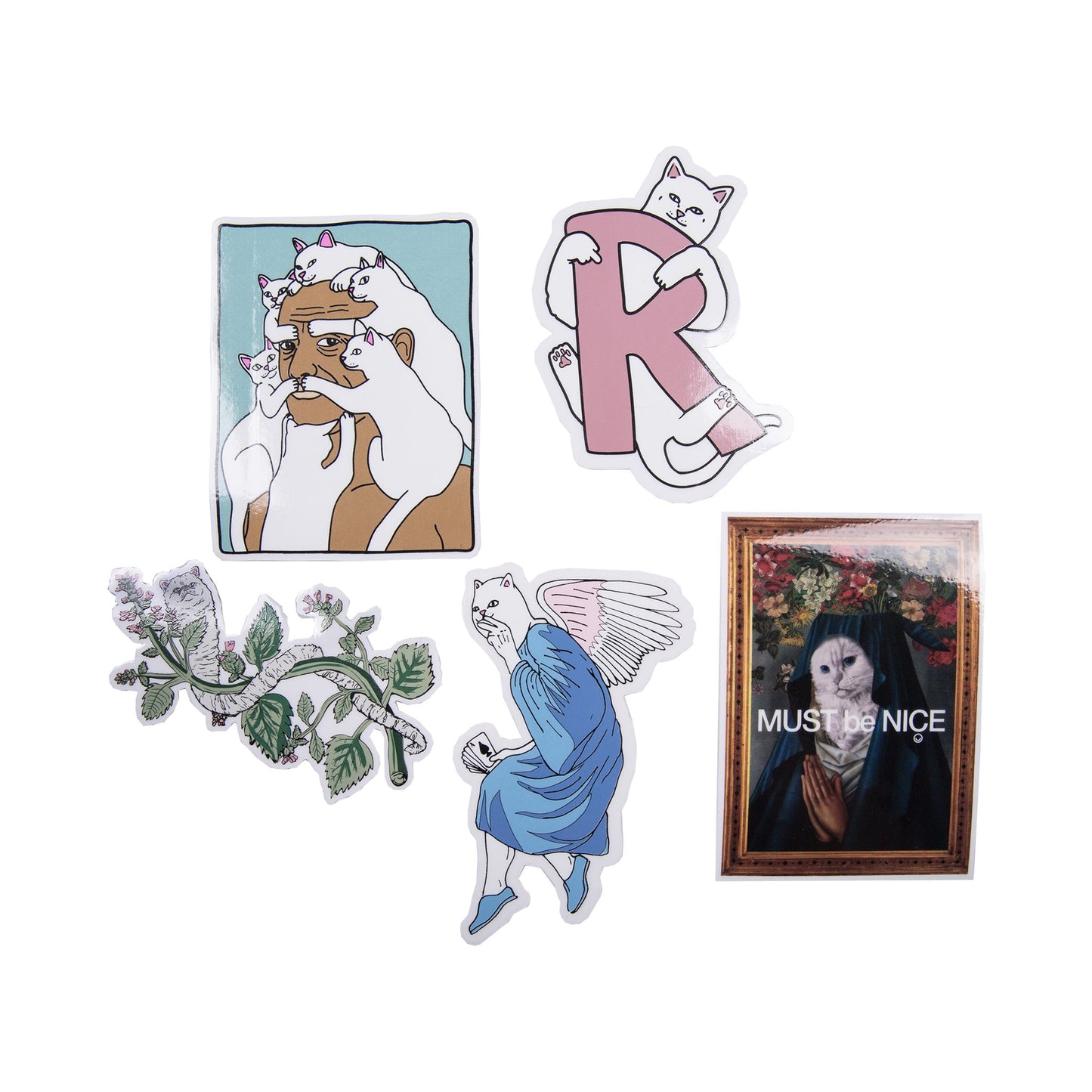 RIPNDIP - Holiday 2017 Sticker Pack - The Giant Peach