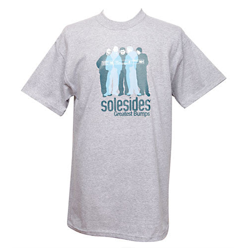 Solesides - Greatest Bumps Men's Shirt, Grey - The Giant Peach