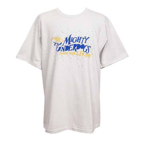 The Mighty Underdogs - Droppin' Science Fiction Men's Shirt, Grey - The Giant Peach