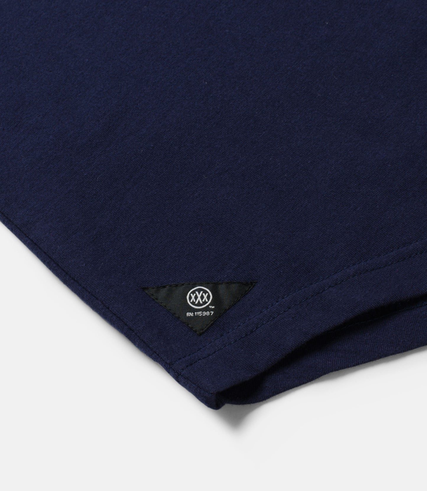 10Deep - Ironside Scoop Bottom Men's L/S T-Shirt, Navy - The Giant Peach