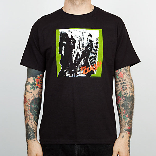 The Clash First Album Men's Shirt, Black - The Giant Peach