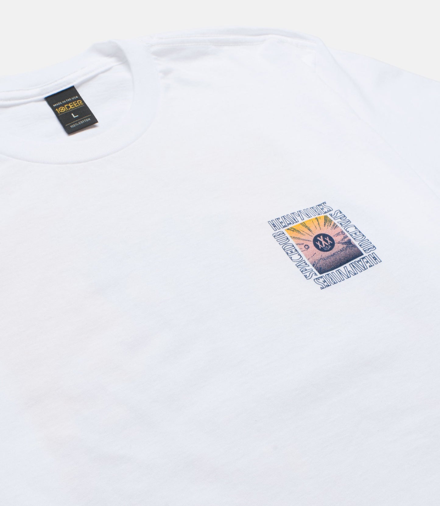 10Deep - Space Vibes Men's Tee, White - The Giant Peach