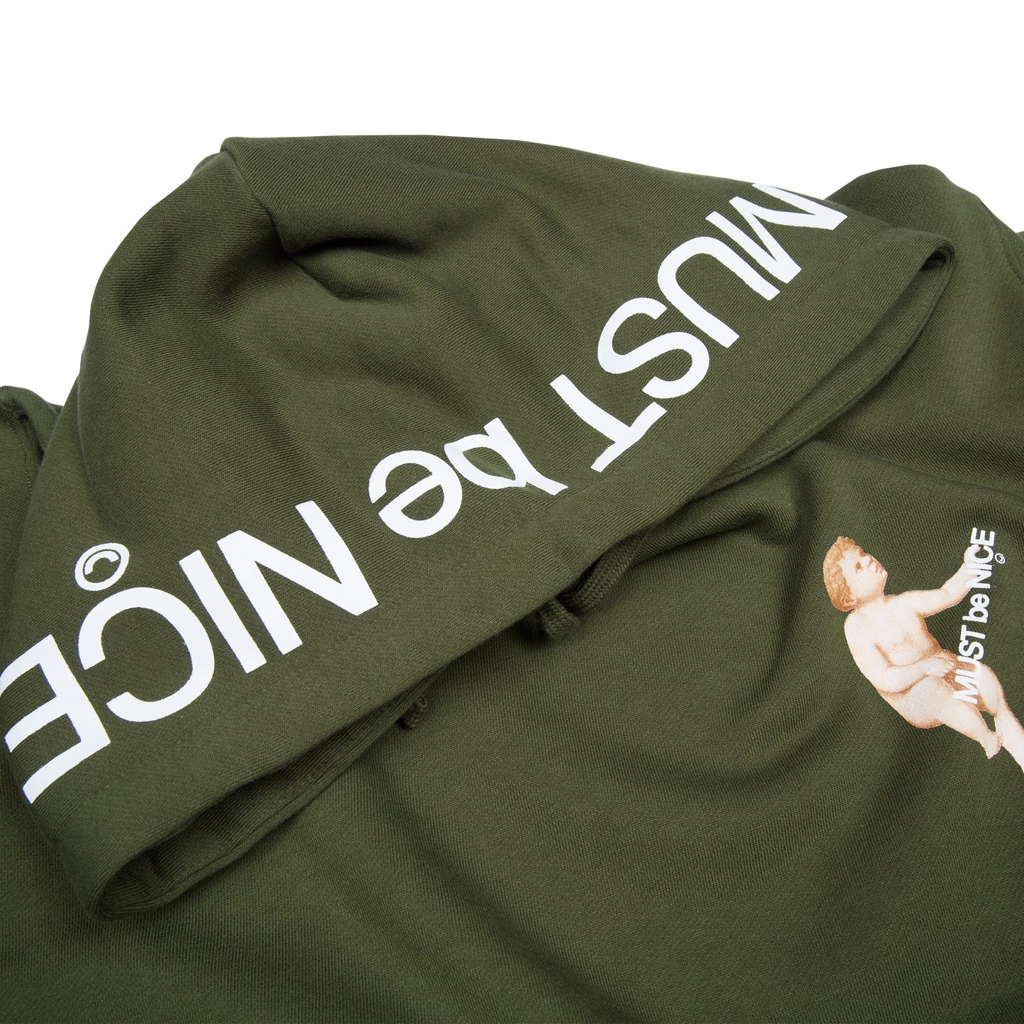 RIPNDIP - Madonna Men's Hoodie, Olive - The Giant Peach