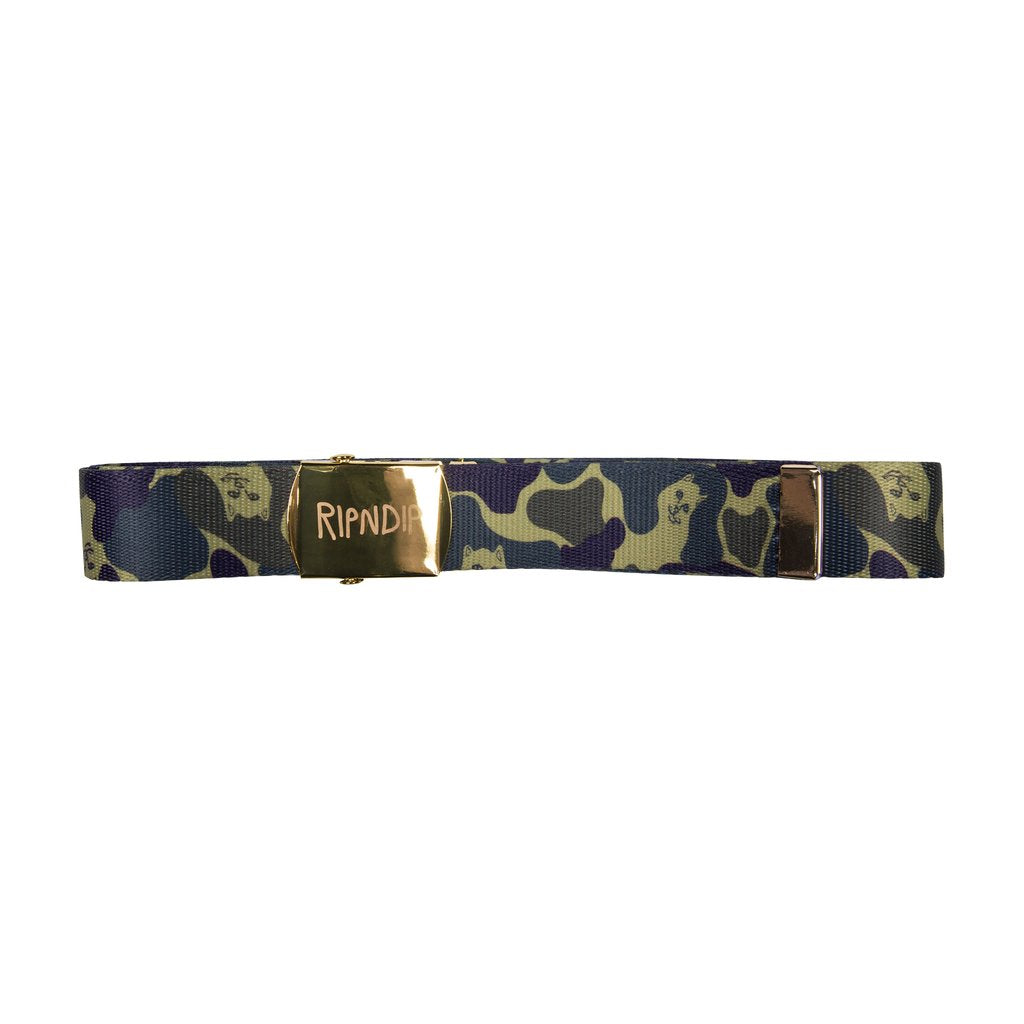 RIPNDIP - Nerm Camo Web Belt, Tropic Camo