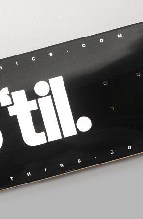 Adapt x Hieroglyphics - 93 til Skateboard Deck, Black - The Giant Peach