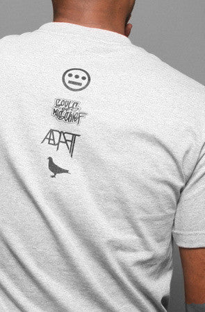 Adapt x Souls of Mischief - 93 'til Infinity Men's Shirt, Heather - The Giant Peach