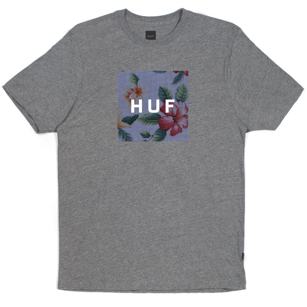 HUF - Aloha Aina Men's Tee, Heather Grey - The Giant Peach