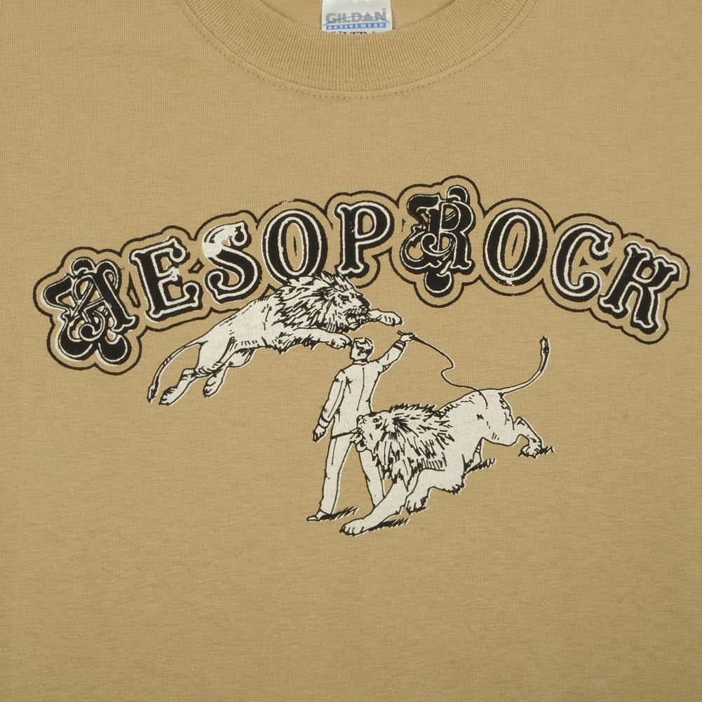 Aesop Rock - Fast Cars Men's Shirt, Tan - The Giant Peach