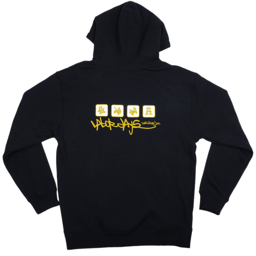 Aesop Rock - Wake Work Hoodie, Navy - The Giant Peach