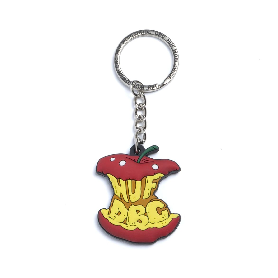 HUF - Bad Apple Keychain, Red