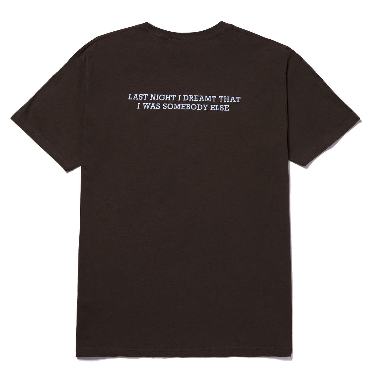 HUF x Pleasures - Breaking Bread Tee, Chocolate