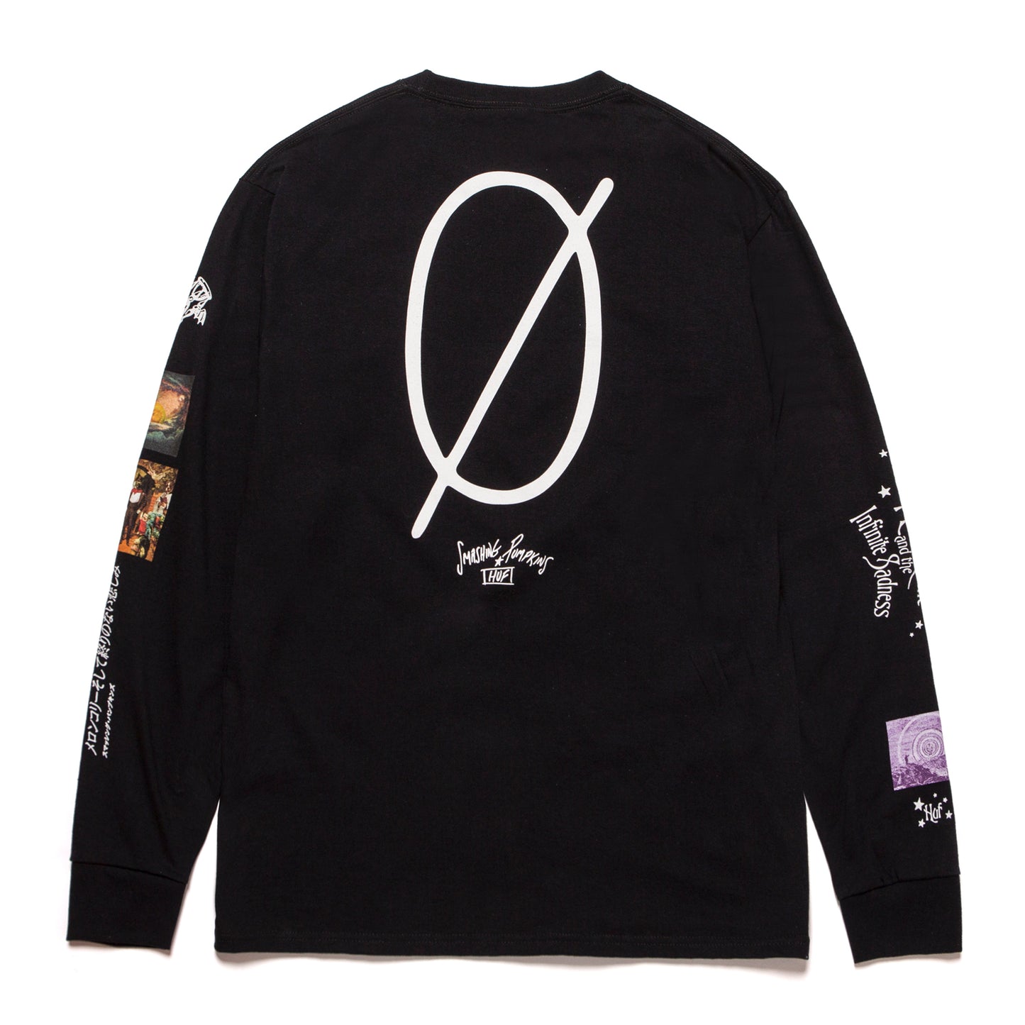 HUF x Smashing Pumpkins - Bullet L/S Tee, Black