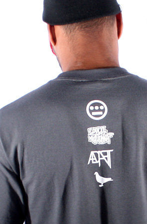 Adapt x Souls of Mischief - 93 'til Infinity Men's Shirt, Charcoal - The Giant Peach