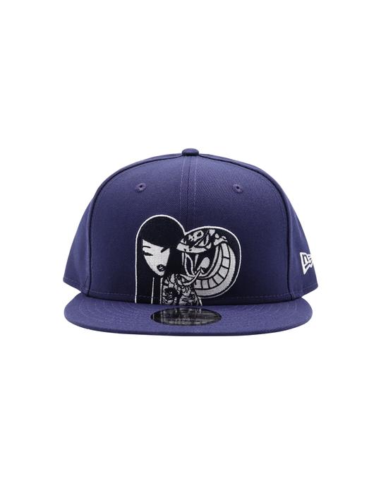 tokidoki - Comic Snake Snapback Hat, Navy