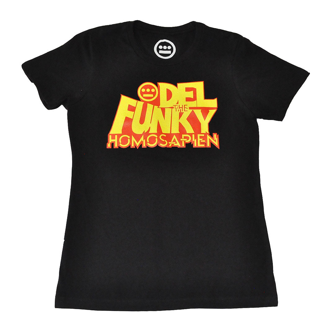 Del The Funky Homosapien - D-Funk Women's Shirt, Black - The Giant Peach
