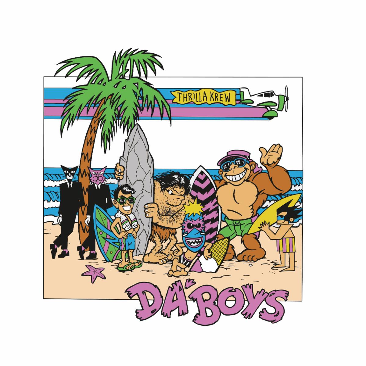 Thrilla Krew - Da Boys Men's Tee, Black