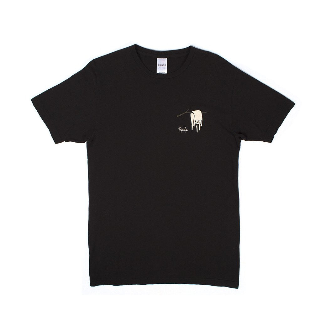 RIPNDIP - Nermali Men's Tee, Vintage Black - The Giant Peach