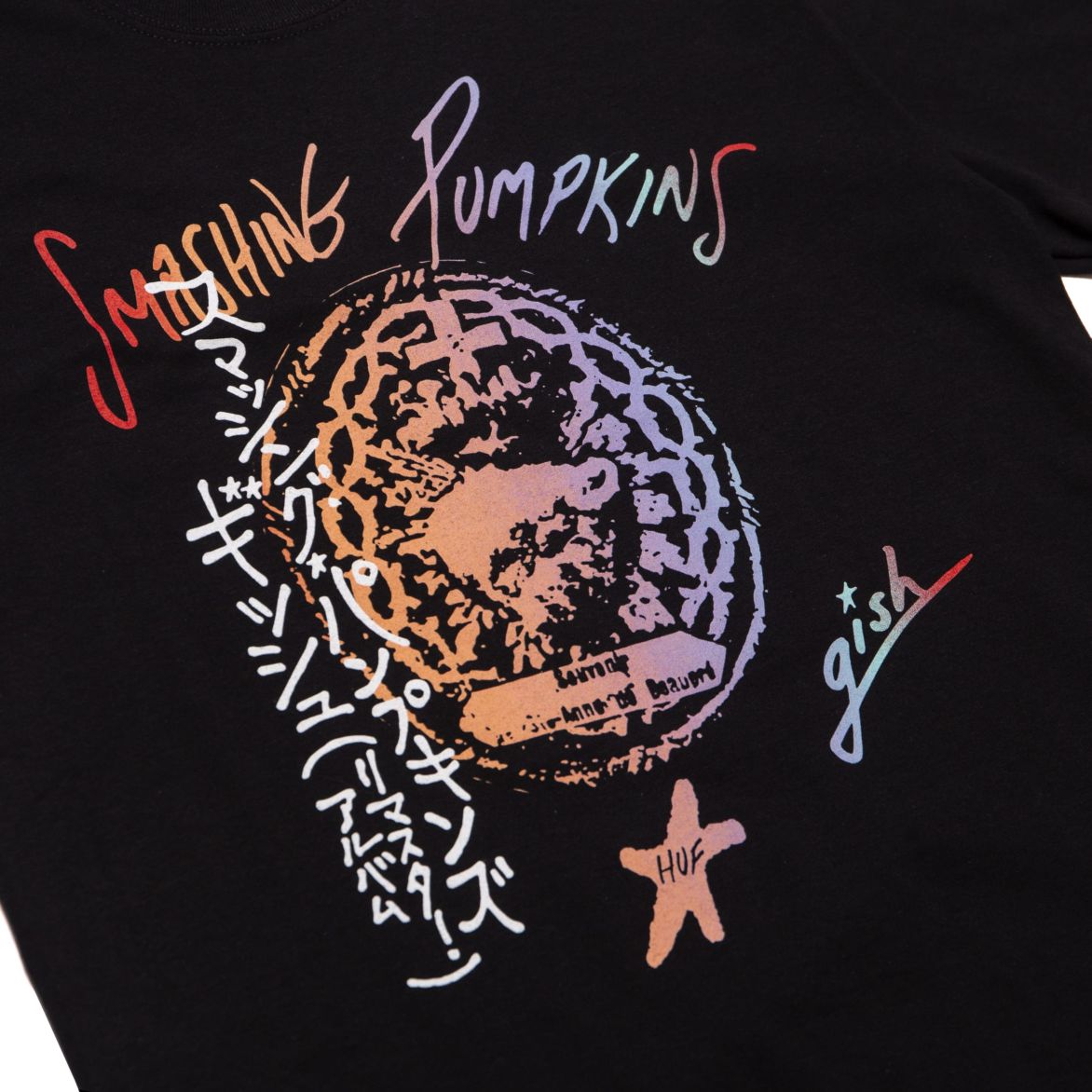 HUF x Smashing Pumpkins - Gish Tee, Black