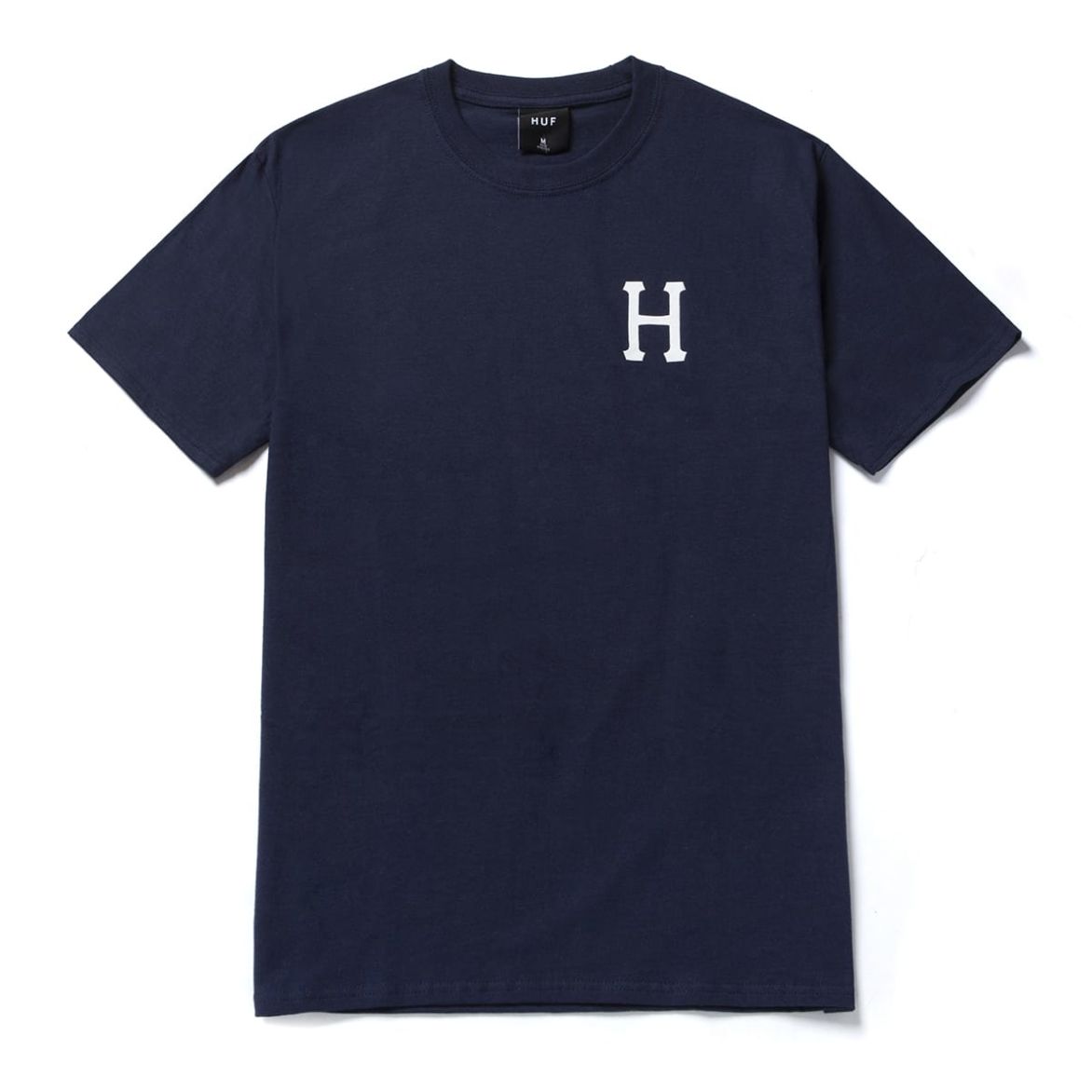 HUF - Global Trip Classic H Men's Tee, French Navy