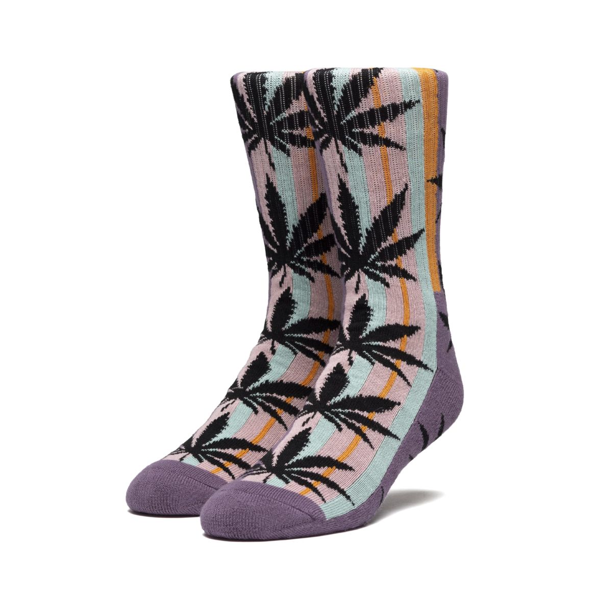 HUF - Golden Plantlife Socks, Electric Orange