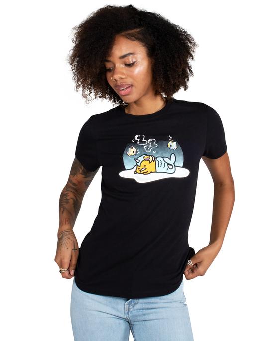 tokidoki x gudetama - Gude Under Water Women's Tee, Black