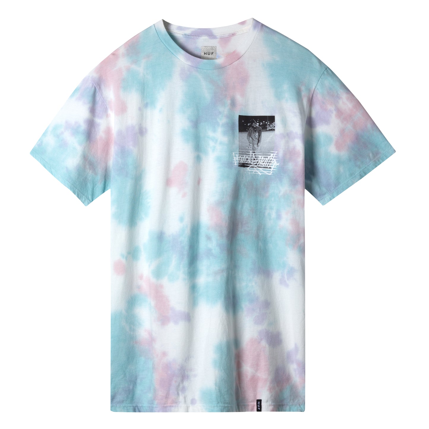 HUF x Harold Hunter Foundation 2019 Men's Tee, Light Blue