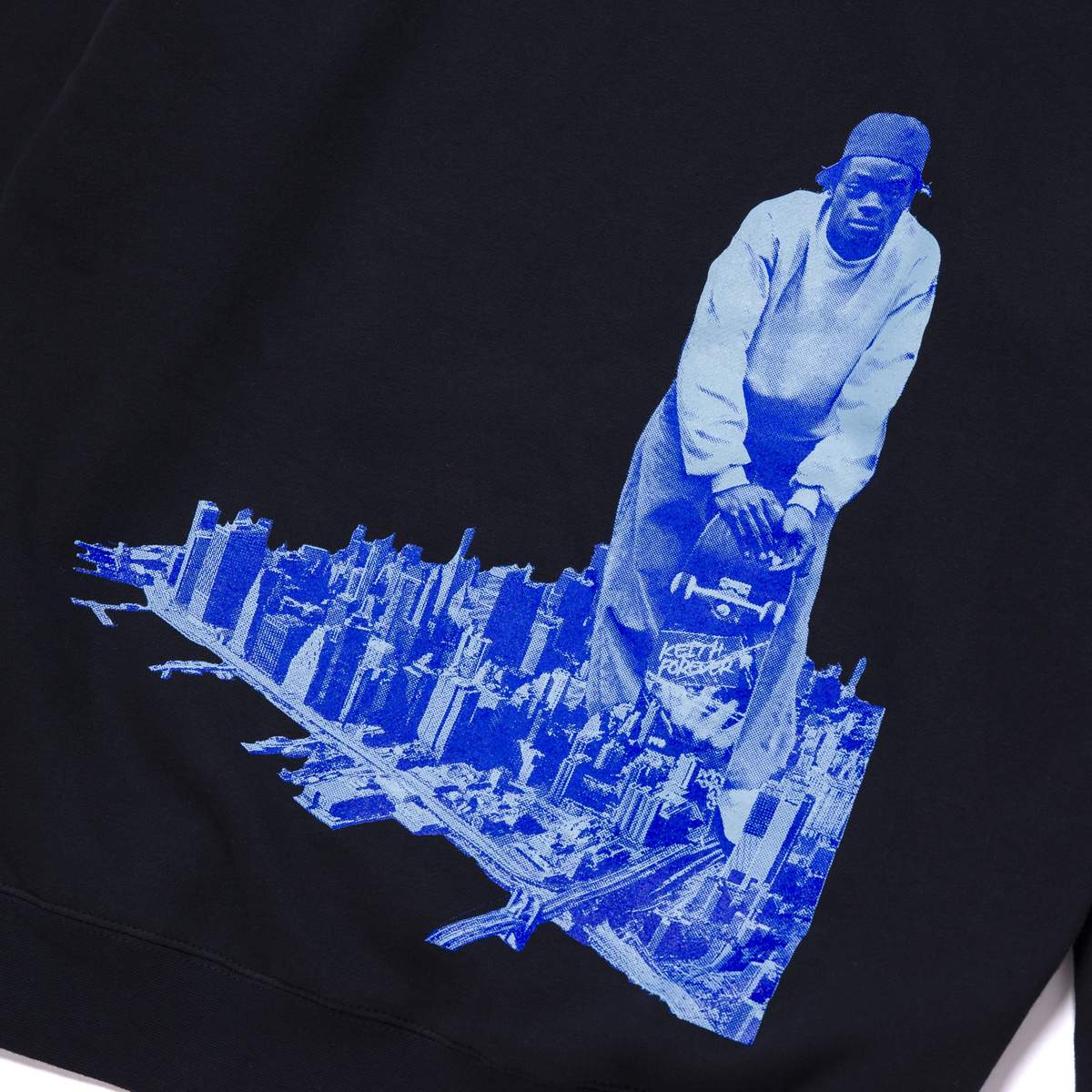 HUF x Harold Hunter Foundation 2021 Men's Pullover Hoodie, Navy