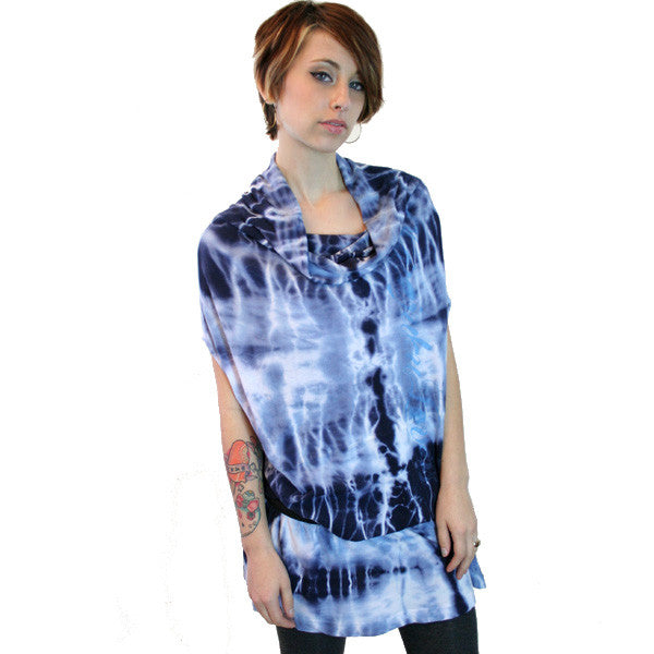Harajuku Lovers - Tie-Dye Flow Junior's Dress, Hope Blue - The Giant Peach