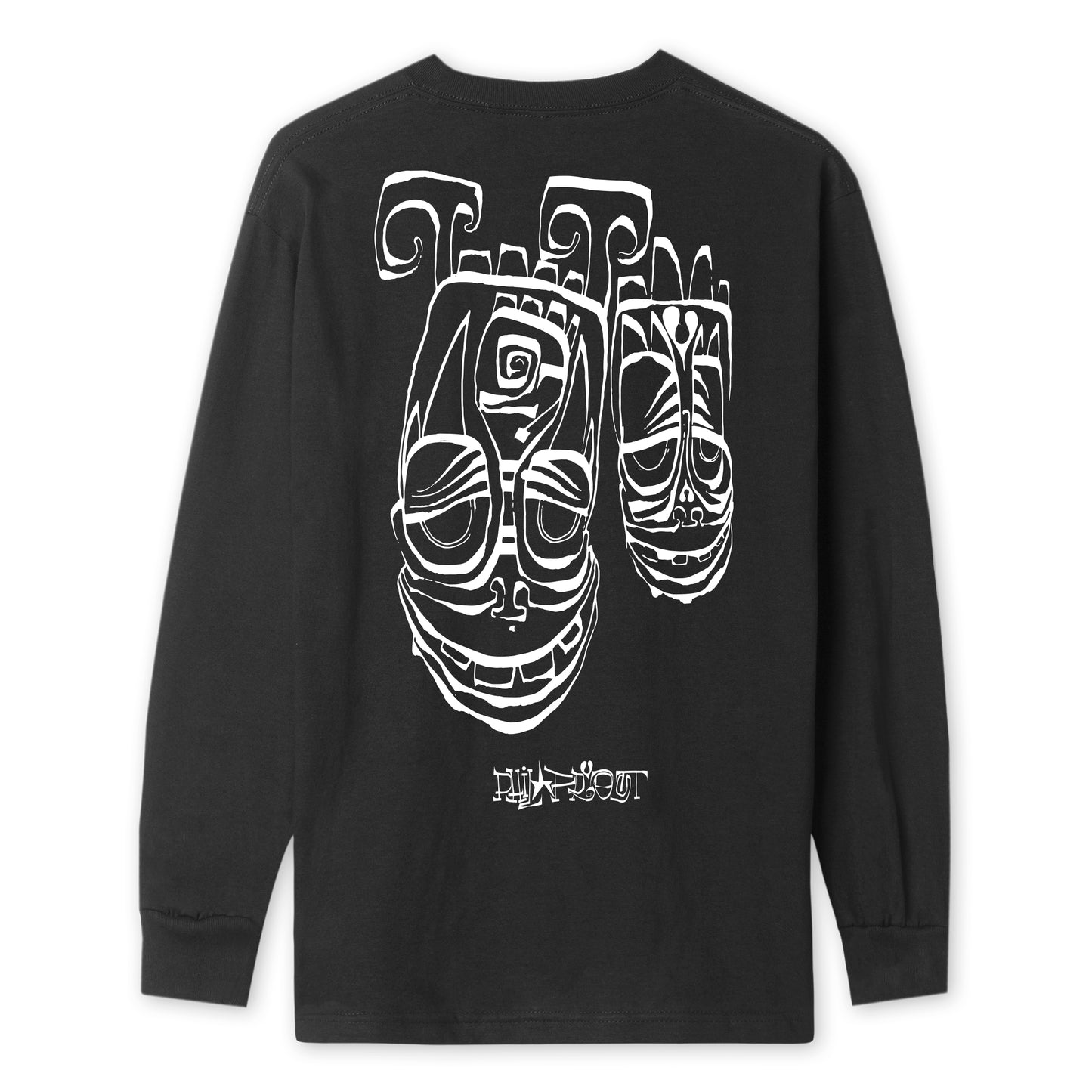 HUF x Phil Frost L/S Men's Tee, Black