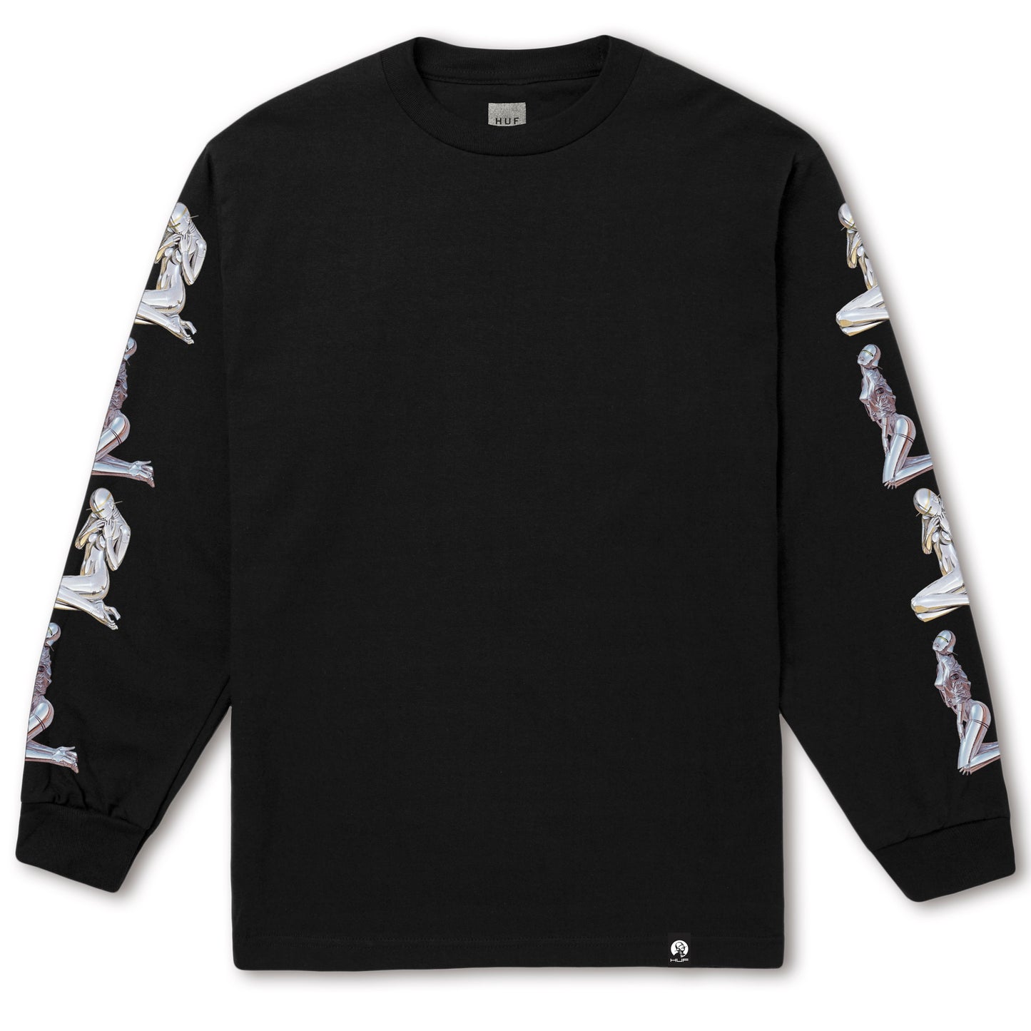 HUF x Sorayama - Men's L/S Tee, Black