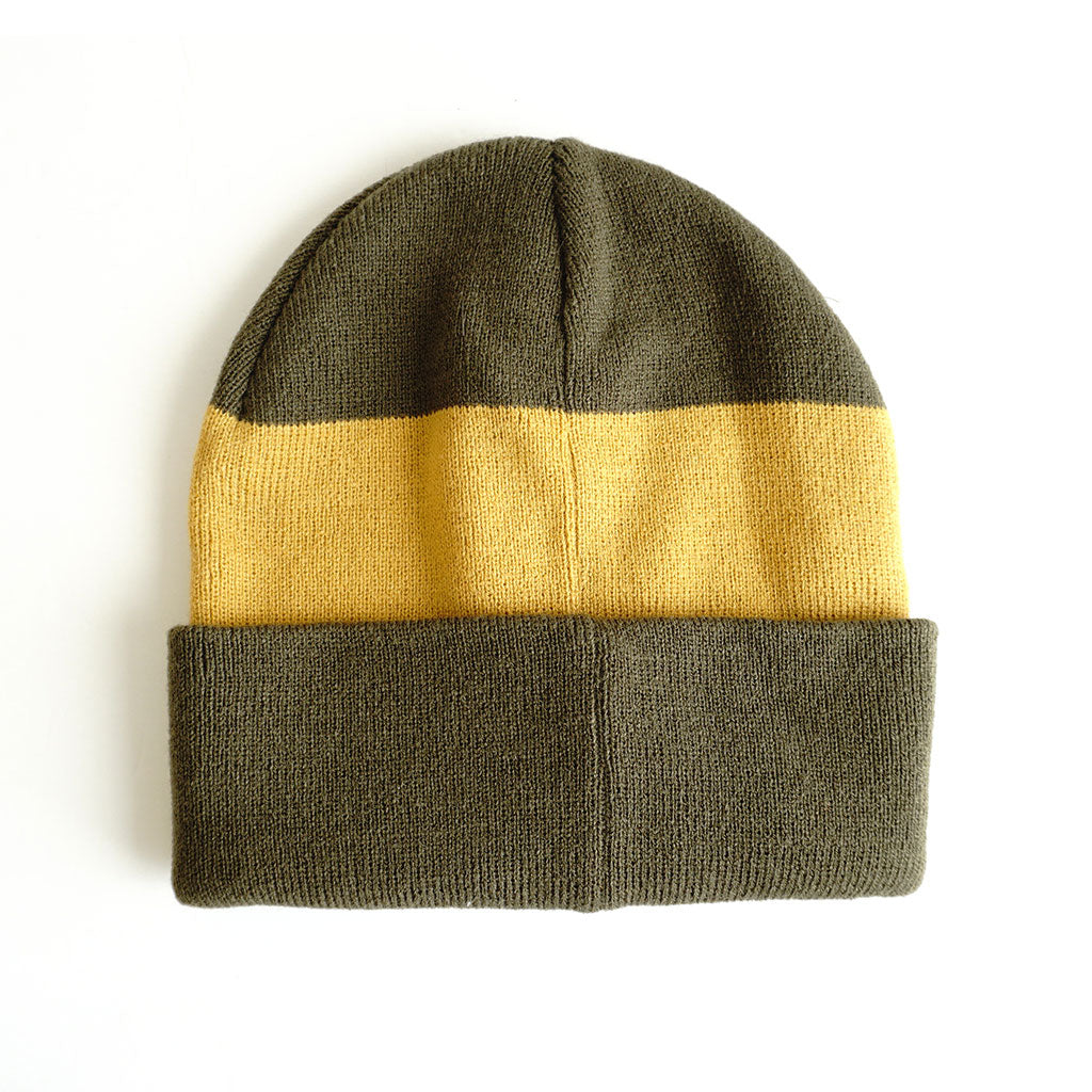 Herschel Supply Co. - Elmer Beanie, Ivy Green/Harvest Gold