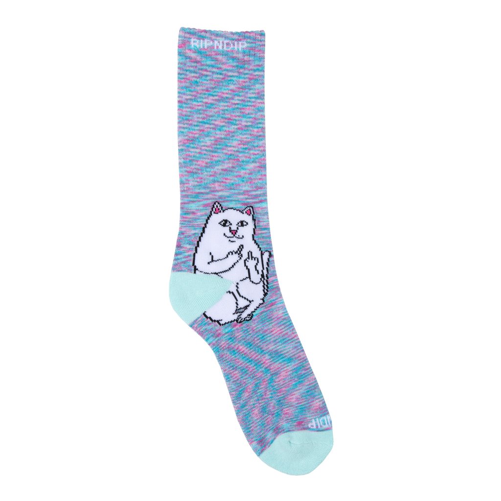 RIPNDIP - Lord Nermal Socks, Mint Speckle