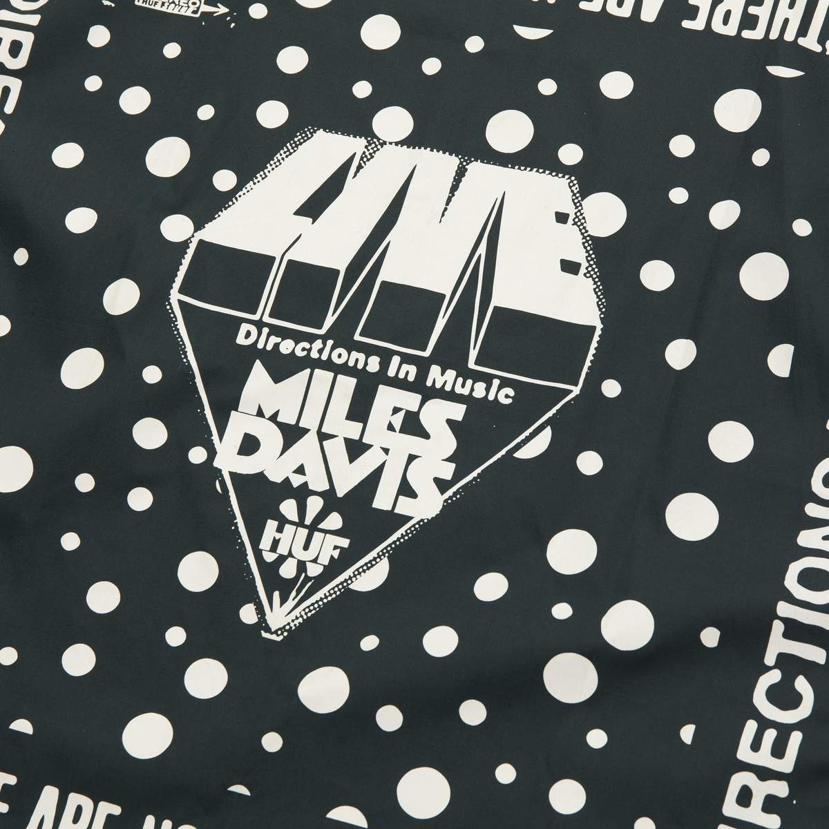 HUF x Miles Davis - In Concert Bandana, Green