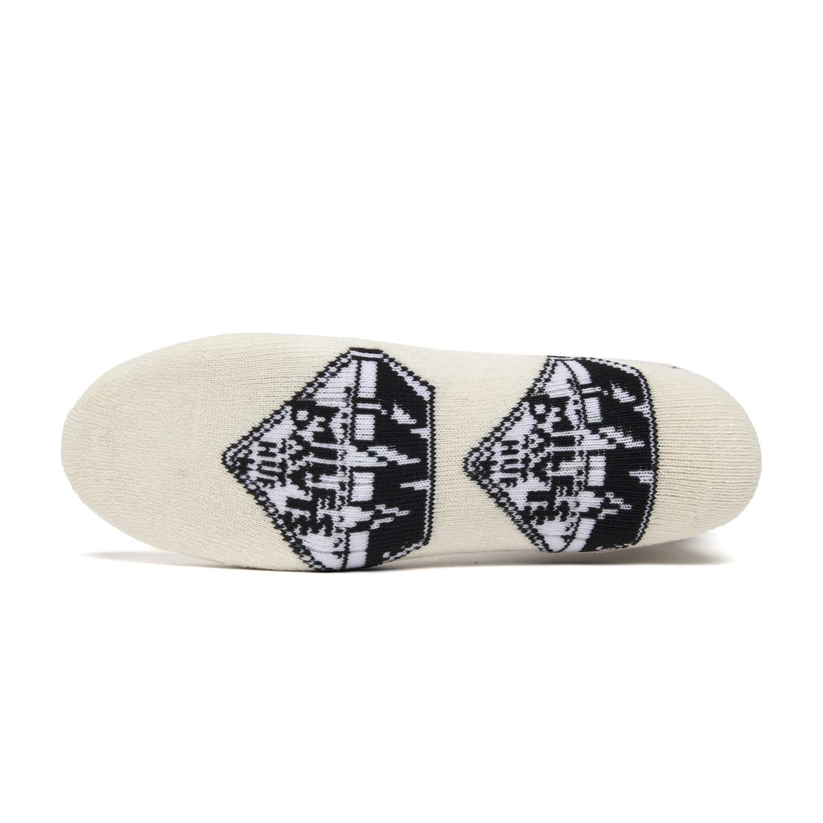 HUF x Miles Davis - In Concert Crew Socks, Cream