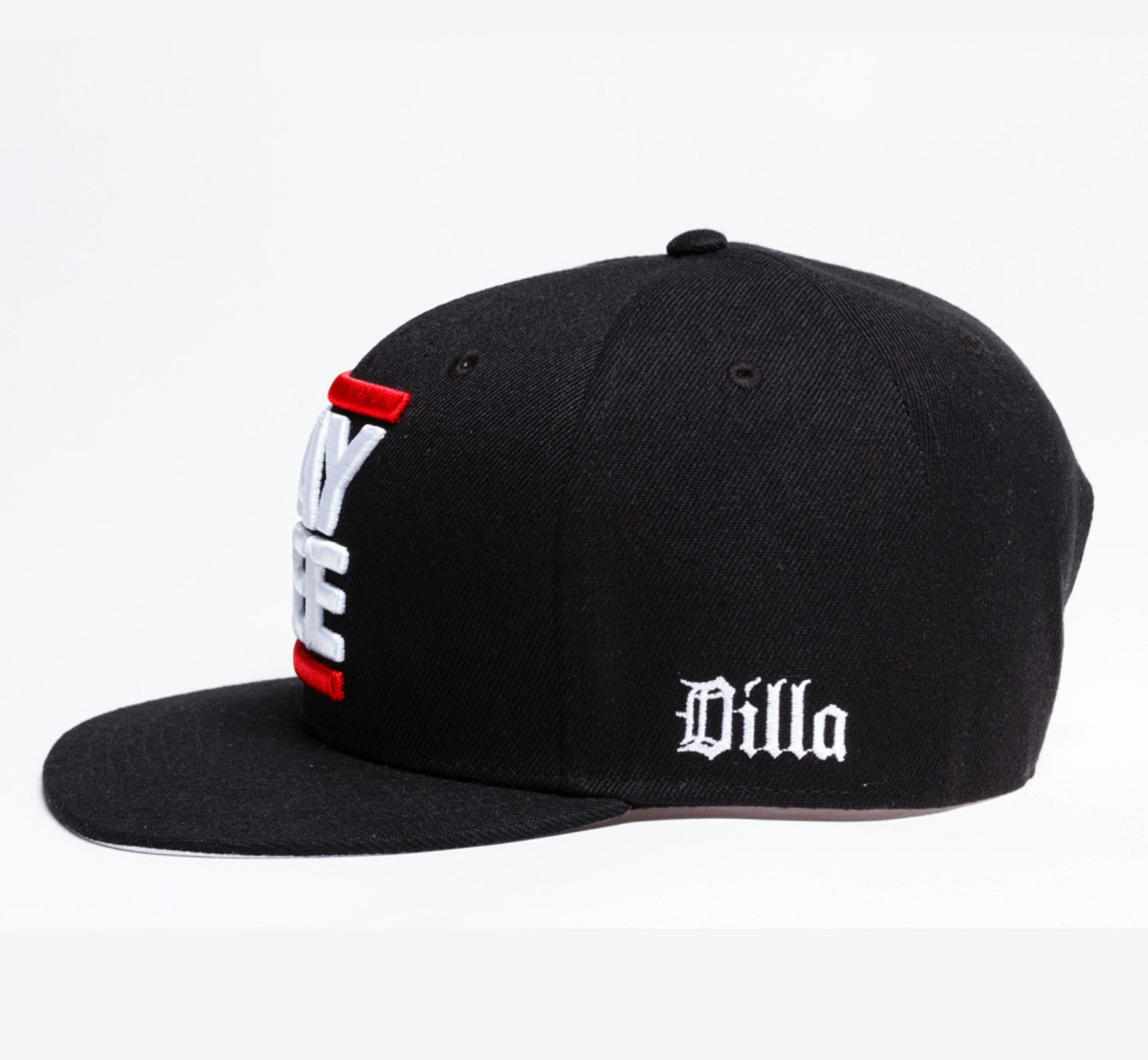 J Dilla - Jay Dee Snapback, Black - The Giant Peach