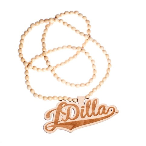 J Dilla Wood Chain, Natural - The Giant Peach