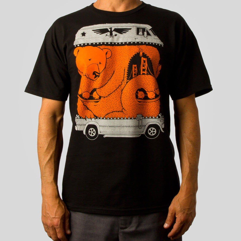 SuperFishal (Jeremy Fish) - Keep it Moving Men's Shirt, Black - The Giant Peach