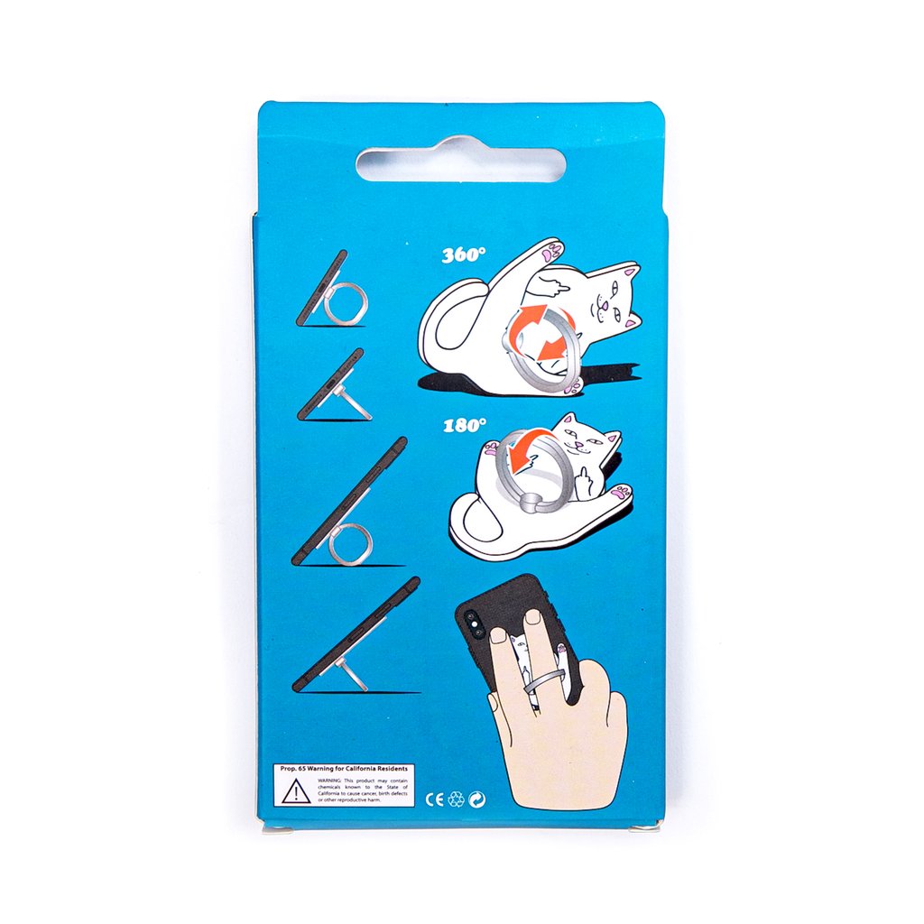 RIPNDIP - Lord Nermal Phone D-Ring, White