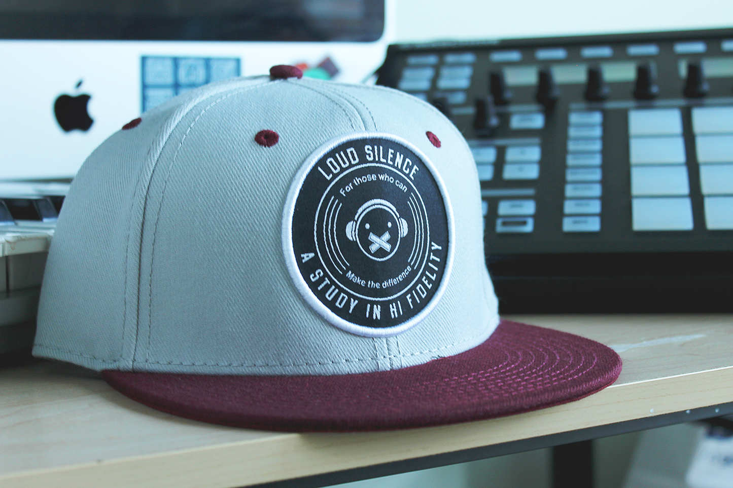 Loud Silence - Hi Fidelity Snapback, Grey
